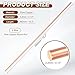 PATIKIL 2Pcs 99.99% Pure Copper Round Rod, 3.2mm / 0.13