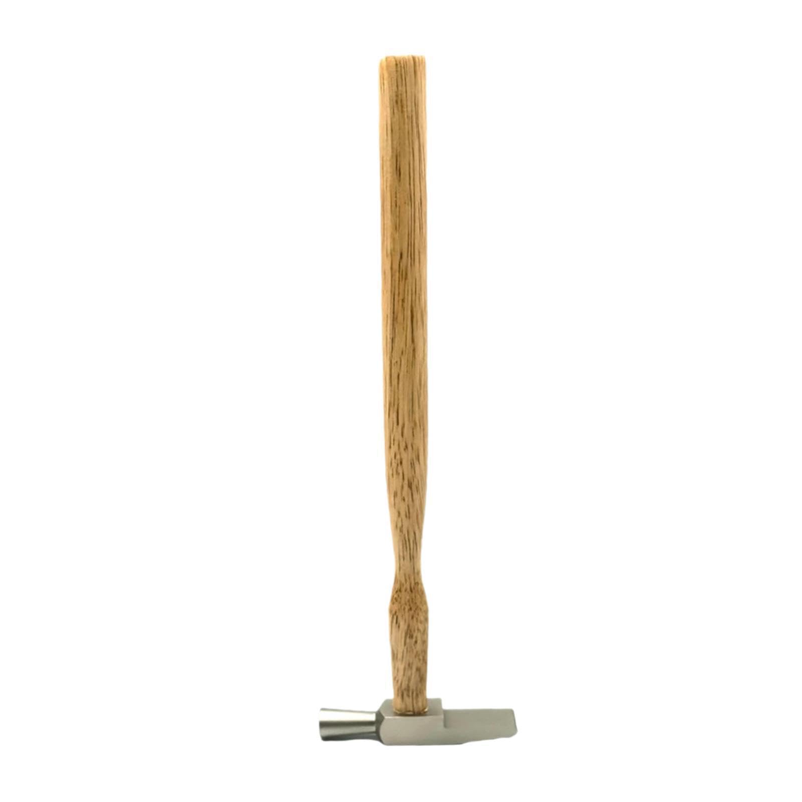 Twisaxc Reliable Watch Repair Hammer Jewelry Repair Tool Small Wooden Handle Compact Precision Repairs Watch Hammer Is Made Of Premium Metal And Features
