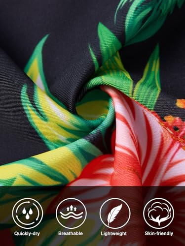 RAISEVERN Girls Swimsuit Two Piece Tankini Cute Summer Bathing Suit Boyshort Beach Modest Swimwear for 7-12 Years4