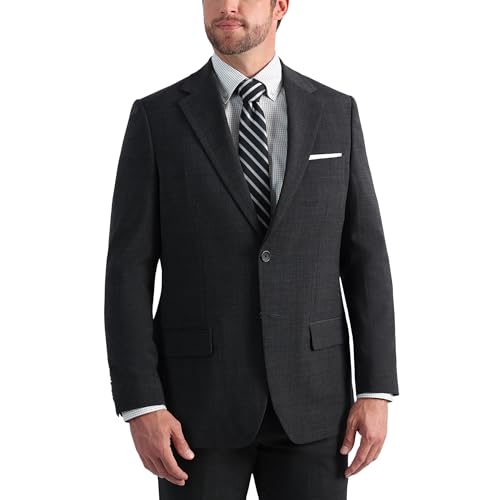 Hagger Men's JMH Premium Wool Tailored Fit Flat Front Suit Separates Pant