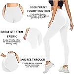 FuelMeFoot Leggings Damen High Waist Blickdicht Leggins mit Bauchkontrolle Slim Fit Angenehm Weiche Elastische Sportleggings. – Bild 2