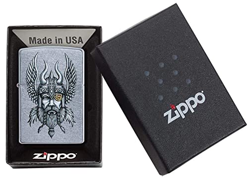 Encendedor Zippo con grabado personalizado diseño vikingo miniatura 5