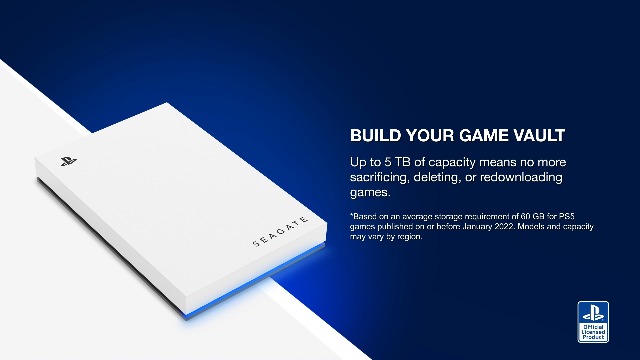 Seagate Game Drive for PS4/PS5 2TB, External HDD, USB 3.0
