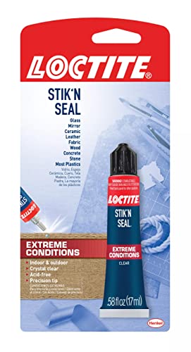 Loctite Stik'n Seal Extreme Conditions Adhesive, 0.58 fl oz, 6, Squeeze Tube