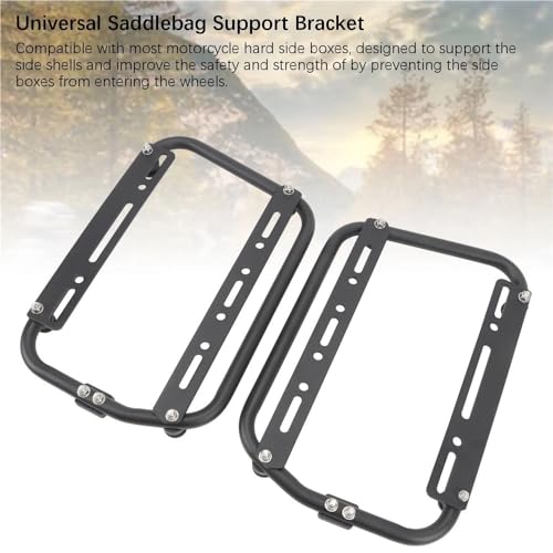 Supports latéraux de moto multifonctionnels solides pour sacoches