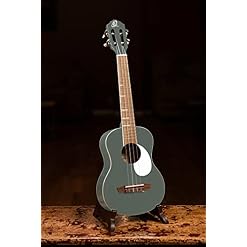 Ortega Guitars Ukulélé Ténor gris – Série Gaucho – housse incluse – corps Agathis (RUGA-PLT) - Les Beatles, Paul McCartney, John Lennon, RIngo Starr, George Harrison Ortega Guitars Ukulélé Ténor gris - Série Gaucho - housse incluse - corps Agathis (RUGA-PLT) – Image 4