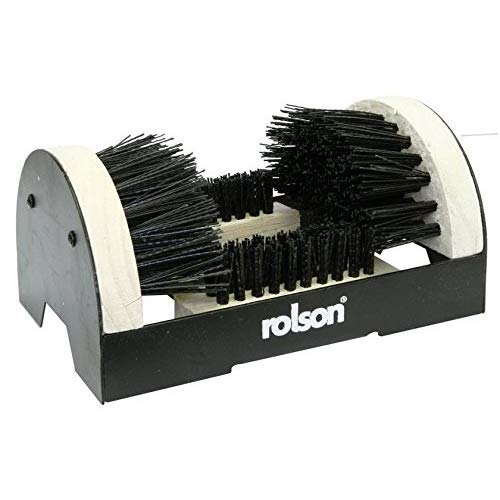 RolsonRolson 61006 Boot & Shoe Scrubber, Black/White, 51.5 x 25.5 x 25 cm; 1.37 Kilograms