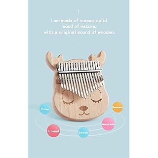 Mini Doigt Kalimba Pouce Piano 17 Touches Kalimba Dessin Animé Pouce Piano Instrument De Musique Doigt Piano (Color : 02… - Les Beatles, Paul McCartney, John Lennon, RIngo Starr, George Harrison Mini Doigt Kalimba Pouce Piano 17 Touches Kalimba Dessin Animé Pouce Piano Instrument De Musique Doigt Piano (Color : 02… – Image 6