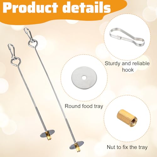 Nogeqi-2-Stuck-Nymphensittich-Futter-Hangen-Edelstahl-Vogelfutter-Wellensittich-Kafig-Futterspender-Hangende-Wellensittiche-Futter-Halter-Vogel-Spielzeug-Fur-Papageien-Gemuse-Futtersuche-Silber | Dealmeister.io Alt tag für bilder post titel