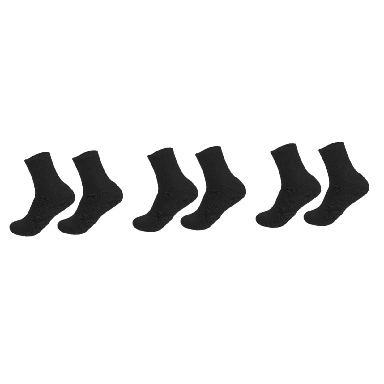 MERRYHAPY 3sets Moisturizing Booties for Men Deep Repair Socks for Dry Rough Skin Feet Treatment Socks Natural Cotton 2pcs*3