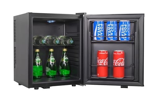 METRO Professional Minibar GMB1025B, 25 L, 55 W, LED-Beleuchtung, 1 verstellbarer Einlegeboden,...