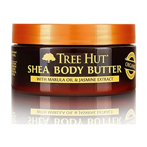 Tree Hut 24 Hour Intense Hydrating Shea Body Butter Marula & Jasmine, 7oz, Hydrating Moisturizer with Pure Shea Butter for Nourishing Essential Body Care Cover