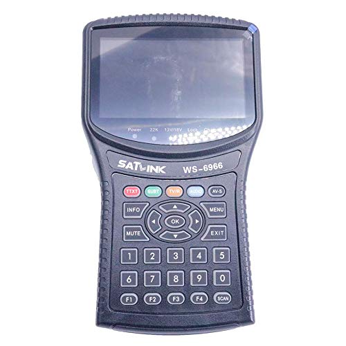 Satlink Ws6966 Satellite Finder Meter Mpeg4 Dvb-S2 Meter Satlink Ws-6966 Hd Satellite Finder #TOP1