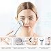 Facial Massager Electric, Facial Skin Care Products for Women, Face Massager for Face Lift Electric, Skin Tightening Machine, Face Massage Cleaning Tools for Anti-aging Anti-Wrinkle（White）