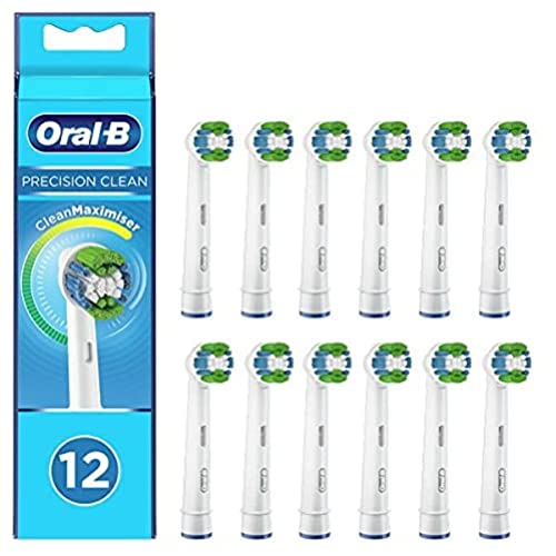 Precision CleanReplacement 电动牙刷刷头,采用 Cleanmaximiser 技术,12 件装