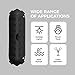 WELKIN 1-Pack Outdoor Extension Cord Cover, Water-Resistant Electrical Connection Box, Fits AWG12-18 Cords, Protects Outdoor Outlets, Plugs, Sockets, Holiday String Lights, Power Tools (Black)