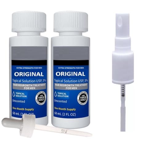 Hair-Regen Tratamento Avançado de Crescimento Capilar com Minoxid...