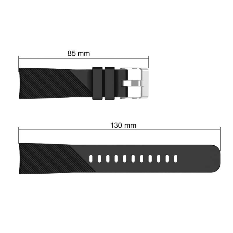 Correa de silicona de 20 mm Garmin Forerunner 645 accesorio pulsera inteligente 7