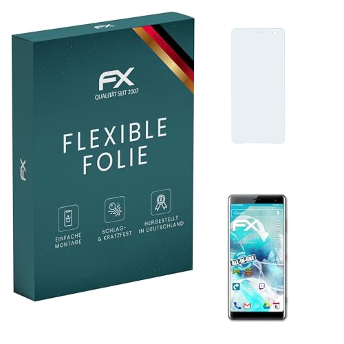 atFoliX Película Protectora compatible con Sony Xperia XZ3 Protector Película, ultra claro y flexible FX Lámina Protectora de Pantalla (3X)