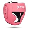 HUNTER-Headguard-for-Professional-Boxing-MMA-Training-Headgear-Kickboxing-Head-Gear-Mouth-Protection-Headgear-for-Muay-Thai-Grappling-Kickboxing-Karate-Taekwondo-Martial-Arts HUNTER Headguard for Professional Boxing, MMA Training Headgear, Kickboxing Head Gear, Headgear for Muay Thai, Grappling, Kickboxing, Karate, Taekwondo, Martial Arts (S/M, Pink)