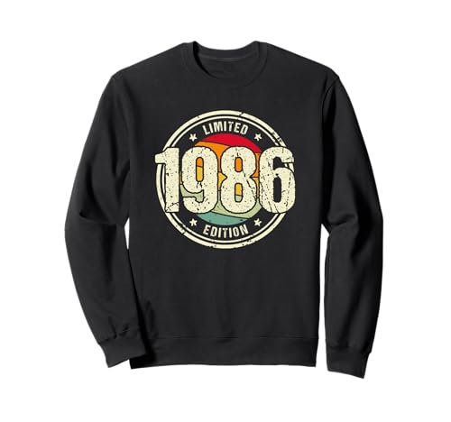Retro 40 Años Nacido en Edición Limitada 40 Cumpleaños Sudadera