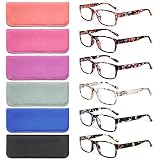 BLS BLUES Reading Glasses for Women Blue Light Blocking, Stylish Readers Anti Eye Strain/Migraine Ey
