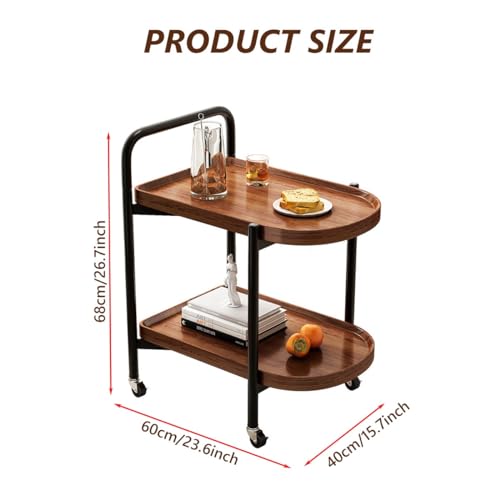 Desserte mobile de rangement blanc pour table d'appoint de salon et esthéticienne