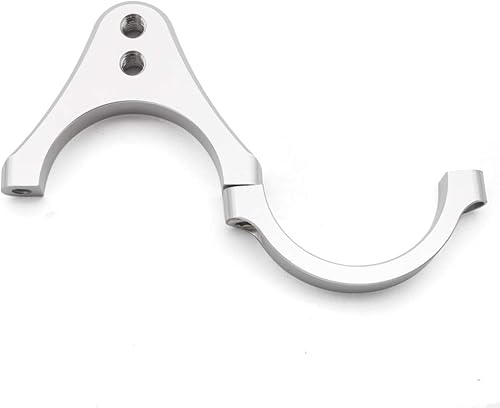 Miniatura 8 de PROCNC - Amortiguador universal de dirección de aluminio de 1.535 in de diámetro, soporte de montaje de marco de horquilla, fijador de pie para