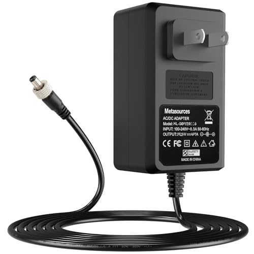 Metasources AC/DC Adapter Compatible with Soundcraft Ui12 Ui 12 Ui16 Ui 16 Remote-Controlled 12 16 Input Digital Mixer PN 5056217 5056219 by Harman Ui Series Power Supply