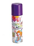 material fiable Carnival Toys S.R.L. - serpentinas PURPLE SPRAY 83 ML.