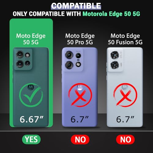 Image of TheGiftKart Crystal Clear Back Cover Case for Motorola Moto Edge 50 5G | Shock Proof 360 Protection | Hard Clear Back Cover Case for Motorola Moto Edge 50 5G (PC & TPU, Transparent Bumper)
