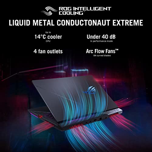 ROG Strix Scar 15 Laptop da Gaming, Display IPS QHD da 15.6" a 240Hz, Intel Core i9-12900H, 16GB di RAM DDR5, SSD da 1TB, NVIDIA GeForce RTX 3070 Ti, Tastiera Per-Key RGB in Inglese, Windows 11 - Notebook - Immagine 4