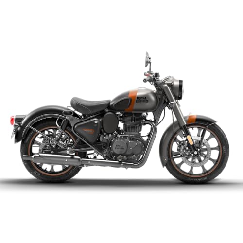 Image of Royal Enfield Classic 350 with Disc & Alloy Wheels Motorcycle (Gun Grey) Booking for Ex-Showroom Price