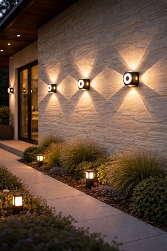 Image of blissbells Modern LED Decorative Wall Light - Premium Indoor Wall Lamp for Living Room, Bedroom & Hallway