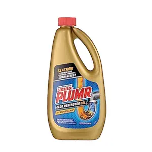 Liquid-Plumr 00243 Professional Strength Drain Opener, 32 fl oz Bottle