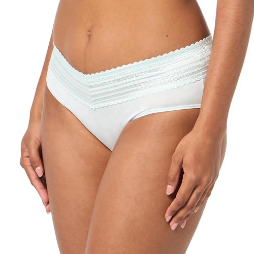 Image of Warner's Women's No Pinching No Problems Dig-free Comfort Waist With Lace Microfiber Hipster 5609j, Retired Colors