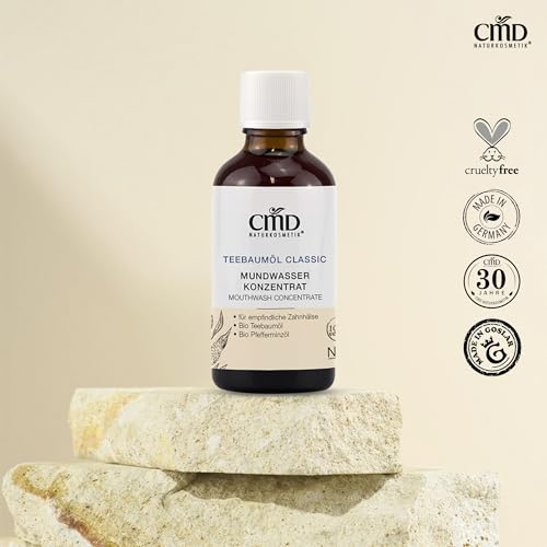CMD Naturkosmetik Teebaumöl Mundwasser, 50ml – Bild 3