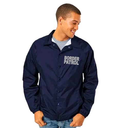Service and First Responders Border Patrol Coaches Jacket Event Staff Men’s and Women’s Cosplay Windbreaker2