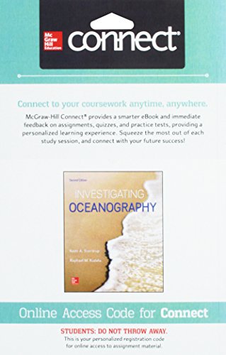 Package: Investigating Oceanography with Connec... 1259742482 Book Cover