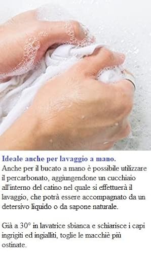 Percarbonato di Sodio in polvere 1kg in secchiello...