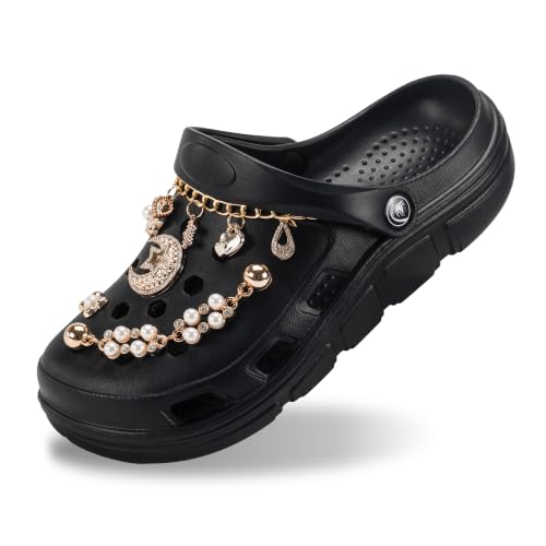 Image of PIMIO Garden Clogs for Women and Men,Slip On Work Shoes with Arch Support,Womens Mens Quick-Dry Water Shoes Casual Sandals,Comfortable Slippers