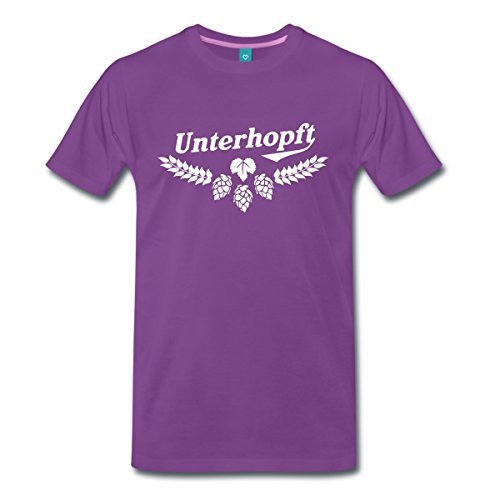 Télécharger Spreadshirt unterhopft bière humoristique t-shirt pour homme Gratuit