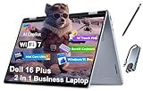 Dell 16 Plus 2-in-1 Business Laptop, 16' FHD+ Touchscreen, Intel Core Ultra 7 256V(8 Cores, up to 4.8 GHz) Intel Arc Graphics, 16GB DDR5, 2TB SSD, Backlit, Windows 11 Pro, with SVT Stylus Pen Hub
