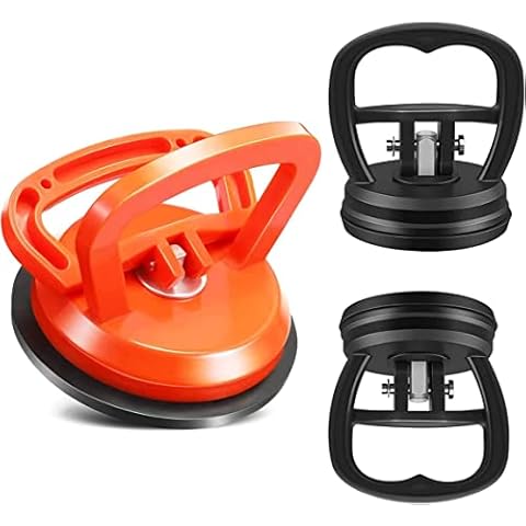 Car Dent Puller, 3 Pcs Suction Cup Dent Puller and Powerful Car Dent Removal Tools Suction Cups for Cars Dent Removal, Glass Tiles Mirror Lifting and Objects Moving Cover