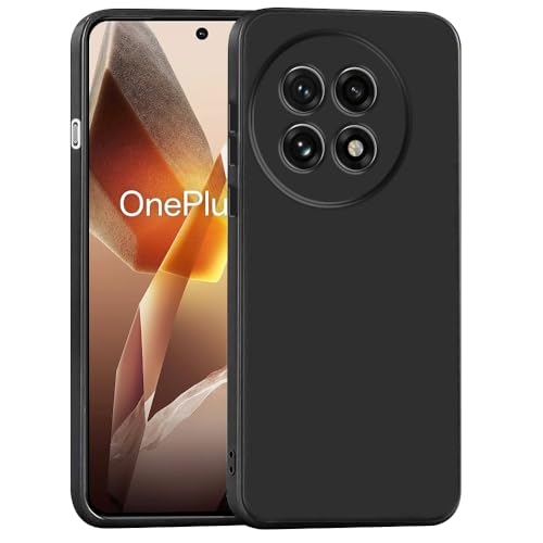 Image of amazon basics Mobile Cover for OnePlus 13R 5G | Full Camera Protection | Premium Liquid Silicon Case | Flexible Bumper Case for OnePlus 13R 5G (Grey)