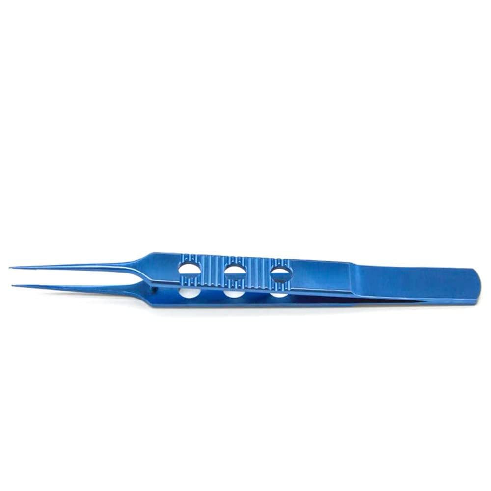 Pinzas con micromuescas de Acero Inoxidable y Titanio, Instrumentos quirúrgicos para otorrinolaringología y oftalmología