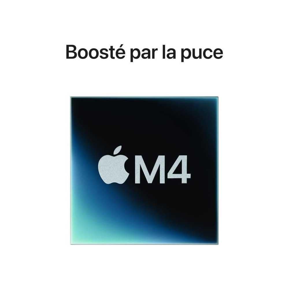 Apple Mac mini Desktop-PC mit M4 Chip, 10-Core CPU und 10-Core GPU - 16GB Unified Speicher, 256GB SSD Speicher, Gigabit Ethernet, kompatibel mit iPhone/iPad
