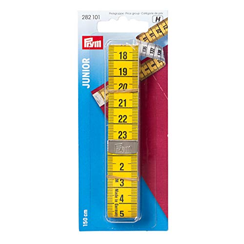 Cinta métrica Prym Junior 150 cm Amarilla/Blanca miniatura 3