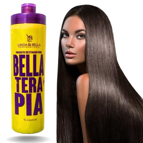 Escova Progressiva Orgânica Sem Formol 1L BellaTerapia Linda&Bella