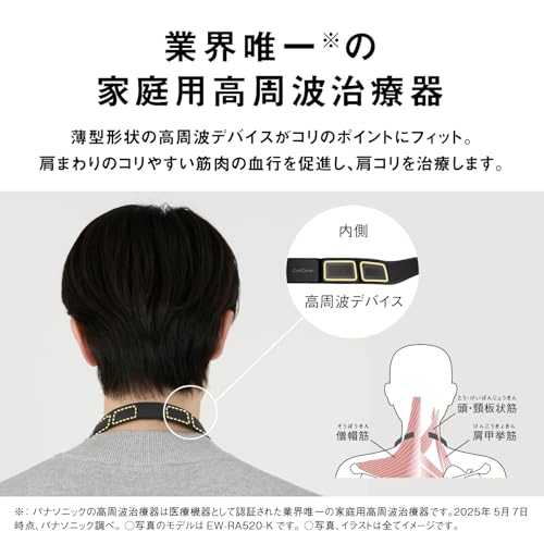 パナソニック 高周波治療器 コリコランループ EW-RA520-K